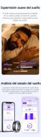 Anillo Inteligente SANLEPUS 2024, Rastreador de Sueño, Monitoreo de Frecuencia Cardíaca/Presión Arterial/Oxígeno en Sangre las 24 Horas, Rastreador de Actividad Física, Batería de 6 Días de Duración - details 5