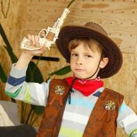 Robotime Gun Blocks modelo Kit de construcción juguetes para niños regalo de cumpleaños - details 12