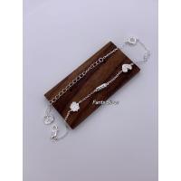 S Pure Bread Head Pulsera fina para mujer, joyería de plata de nicho, regalo exquisito para novias, tendencia Ins - details 2