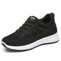 Zapatillas para correr informales, transpirables y con suelas suaves para mujer, calzado deportivo de moda versátil. - details 1