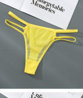 Bragas De Encaje Para Mujer, Ropa Interior Sexy De Cintura Baja Calada, Transparente, Cómoda, Lencería Femenina, 3 piezas - details 14