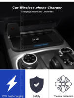 Cargador inalámbrico para teléfono de coche Soporte para coche GWM WEY TANK 300 Accesorios de tanque Panel de carga rápida - details 1