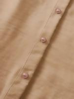 Blusa informal de talla grande para mujer, blusa de manga abombada de Color sólido, adecuada para oficina y exteriores, con un solo pecho, novedad de primavera y verano 2025 - details 44