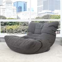 Sillón Puff Para Sala de Estar Sillón Puff Gigante Moderno Relleno Incluido - details 15