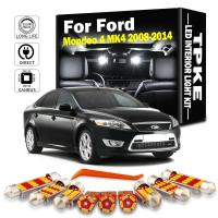 Kit de Luz LED para Coche Ford Mondeo 4 MK4 IV 15Pcs Lámpara de Visera de Sol Dome Map - details 0
