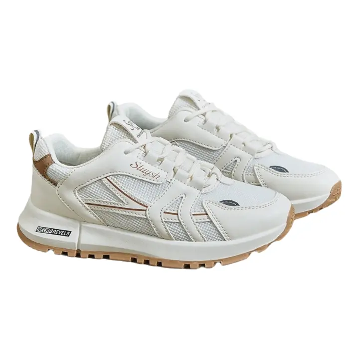 INS Gump Zapatos Mujer 2025 Transpirables Nuevos Estudiantes Correr Deportes Casual Zapatos Blancos - 1