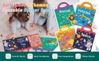 Libro de Pegatinas Recargables NeWYeS Juguete Educativo para Niños de 3 a 4 Años - details 0