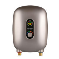 Calentador de agua eléctrico de aluminio, minicalentador de agua caliente instantáneo, sin tanque, 220V, 6500W - details 0