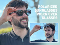 KAPVOE Polarized Sunglasses Fit Over Glasses for Men Women Oversized Sun Glasses UV400 Protection Shades - details 0