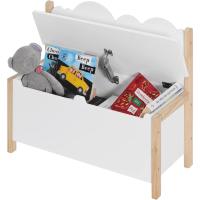 Caja de Juguetes Baúl Almacenamiento con Estilo para Niños Pequeños 60x25,5x55cm - details 6