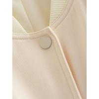 BUNO-Chaqueta Bomber de manga larga de Color liso para mujer, abrigo Vintage con cremallera a la moda, Tops, chaquetas básicas holgadas elegantes para mujer - details 36