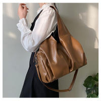 Bolso de gran capacidad de las mujeres de la primavera nueva moda simple retro bolso de mano nicho bolso de hombro - details 20