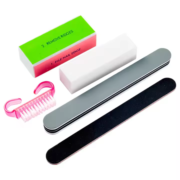 5 piezas pulidor de uñas profesional, juego de pinceles para manicura, herramientas de maquillaje, extensión - 1