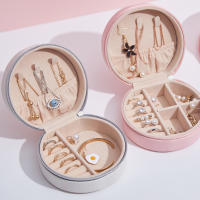 Joyeros para mujer, organizador de Joyas Portátil, regalos originales para mujer,Joyero Pequeño para Viaje, Caja de Joyería - details 9