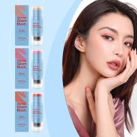 Colorete mágico en barra para mejillas y labios, tubos de colorete hidratantes, crema, colorete de contorno sedoso, colorete mate, cosméticos en barra, iluminador S6P0 - details 9