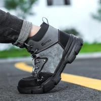Zapatos de Seguridad de Acero Zapatillas Deportivas con Punta de Acero Indestructibles para Sitio de Construcción Moda de Alta Calidad - details 21