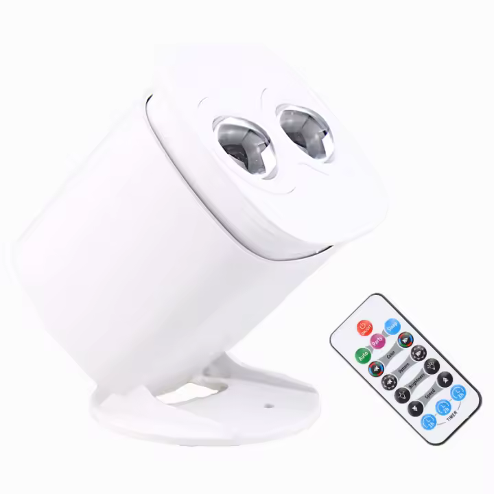 Proyector de Aurora de Arcoíris LED RGB Efecto de Luz de Baile DJ Disco - 1