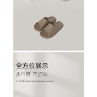 Patrón de cuero zapatillas de alta gama de las mujeres de verano nuevo hogar interior zapatillas frescas baño simple sandalias de baño desgaste exterior de los hombres - details 3