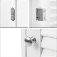 Armario de Baño Estrecho Almacenamiento Compacto para Baño, Salón, Dormitorio 30 x 32 x 87cm - details 8