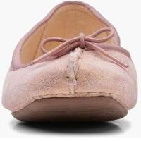 Zapatos planos de gamuza de cuero genuino OEM y ODM profesionales - details 5