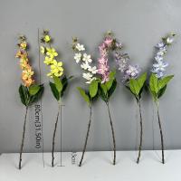 Jasmine artificiales verticales de 80cm, elegante y hermosa flor de jazmín de simulación, flor falsa de seda impresa en 3D de tacto Real - details 0