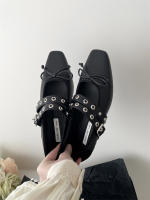 Zapatos Mary Jane de tacón grueso, estilo francés, nuevos, elegantes, de noche, con punta cuadrada y boca ligera, para mujer. - details 2