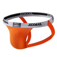 JOCKMAIL-ropa interior Sexy Gay para hombre, suspensorio, Tanga con anillo, Cuecas, Mascuas, calzoncillos transpirables de malla de cintura baja de arcoíris - details 9
