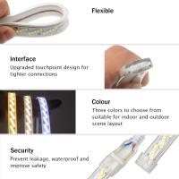 GAHADA Luz de Tira LED Impermeable Flexible 2835 SMD 320Leds/m Enchufe EU Decoración del Hogar - details 5