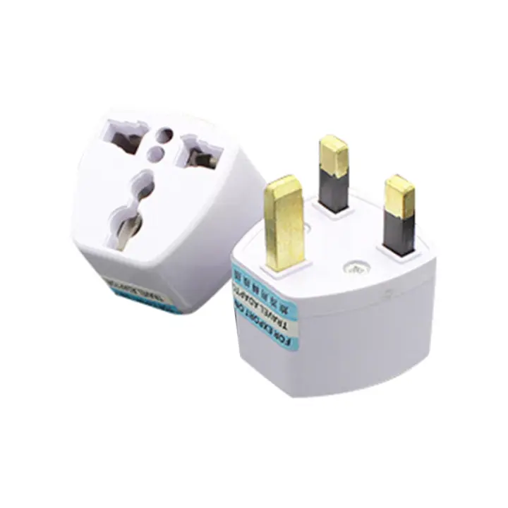 Adaptador de viaje Universal, convertidor de corriente portátil, enchufe de pared, Reino Unido, EE. UU., UE - 1