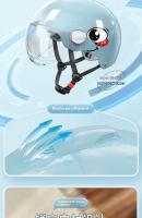 Cascos patinete protecciones moto niño coche electrico aire libre juvenil - details 9