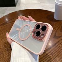 Funda de teléfono magnética transparente para iP A prueba de golpes con material PC+TPU - details 7