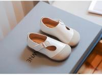 Zapatos planos transpirables de suela blanda de princesa de cuero para niña, informales, estilo coreano, primavera, 2024 - details 9