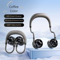 360 ° Ventilador de cuello colgante flexible, súper silencioso, viento fuerte, ventilador portátil con banda para el cuello, ventilador portátil plegable cómodo y seguro - details 14