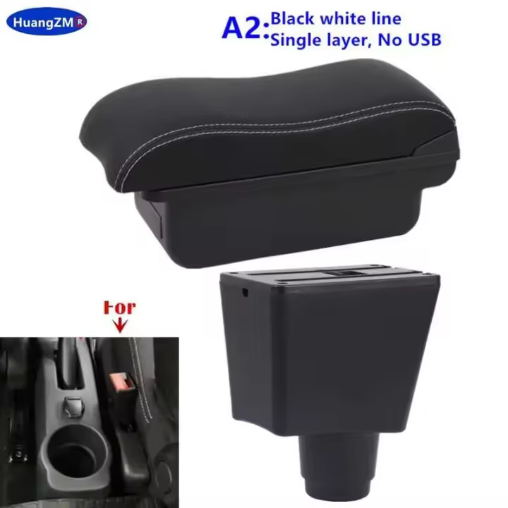 Coche Renault Dacia Logan Doriano Sandro 2, CA reposabrazos para Alenamento, accesorios de modificación interna - 1