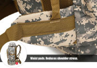 Mochila de senderismo de 80L, bolsa impermeable al aire libre, estilo táctico militar, multifuncional para acampar y montar - details 10
