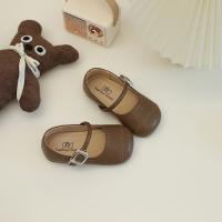 2024 Autumn New Children Leather Shoes for Girls Fashion Elegant Comfortable French Style Mary Jane Casual Versatile Chic Shoes - details 9