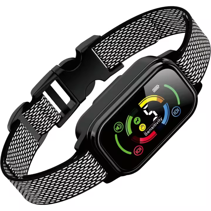 Beoankit Collar Antiladridos Automático para Perros, Detección Inteligente de Ladridos con 3 Modos de Vibración, Sonido y Vibración Fuerte, Sensibilidad Ajustable, Resistente al Agua y Recargable - 1