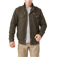 Chaqueta de Algodón para Hombres MAGCOMSEN Abrigo de Viento con Cremallera Multi-Bolsillos - details 22