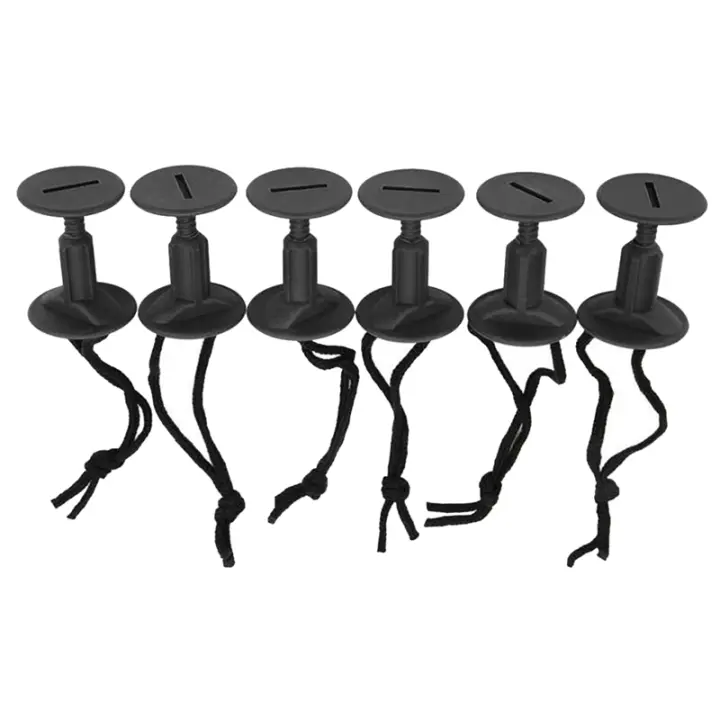 Tapones de correa para tabla de Surf, accesorios de agua para Surf, accesorio para Bodyboard, 6 piezas - 1
