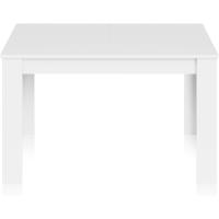 Mesa de Comedor Extensible de Madera Blanca Estilo Canadiense 140 a 190cm Ancho 90 Altura 78 - details 27