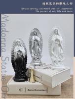 Estatua de la Virgen de Guadalupe Adorno Religioso de Resina para Decoración del Hogar - details 6