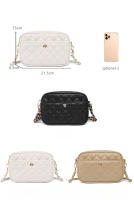 Bolsos de Mujer Tendencia 2025 Nuevos Bolsos Rombo con Cadena Bolsos de Hombro y Crucero para Viajes - details 2
