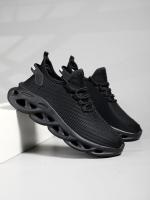 Zapatos deportivos informales para hombre, zapatillas ligeras transpirables, zapatillas de correr negras de malla para exteriores, zapatillas deportivas para correr Tenis para caminar - details 7