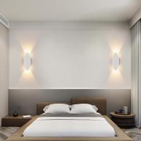 Goeco Luz de Pared Nórdica Blanca, Aluminio, 6W, 3000K Ahorro de Energía, Iluminación Interior para Sala de Estar, Dormitorio, Espejo, Escalera, Pasillo, Entrada - details 4