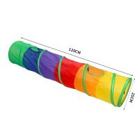 Juguete Interactivo de Entrenamiento para Gatos Túnel Plegable con Accesorio para Mascotas Apto para Cachorros Gatos Perros de Compañía - details 4