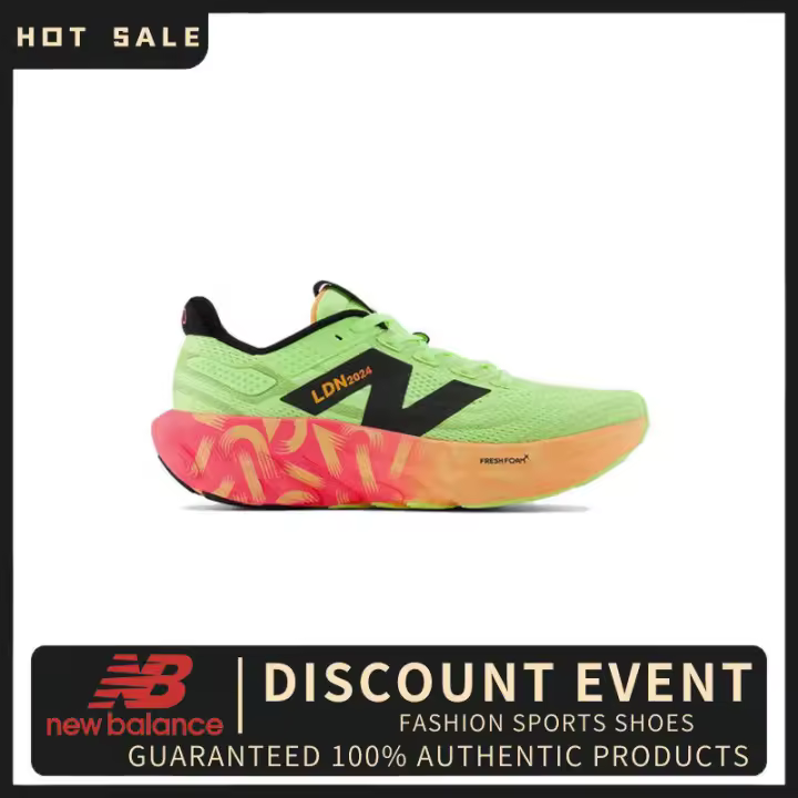 NB 1080 Verde " 100% ZAPATILLAS AUTÉNTICAS W1080LDN VENTA DE DESCUENTO POR TIEMPO LIMITADO apliques LETEN - 1
