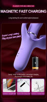 Vibrador Telescópico de Silicona Estimulador de Clítoris y Punta G Juguete Intimo para Mujeres - details 10
