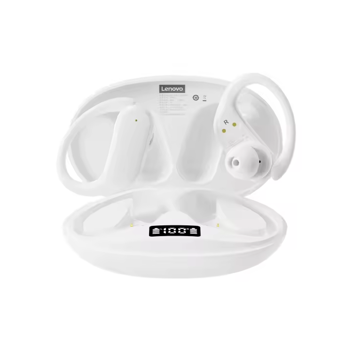 Nuevo Lenovo XT55 OWS Auriculares inalámbricos Bluetooth 5.4 Batería de larga duración Estéreo HIFI Música Alta calidad Cómodos auriculares Cancelación de ruido Juegos Modo dual Auriculares deportivos con micrófono Regalo de moda - 1