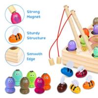 Juegos magnéticos de Pesca de Madera