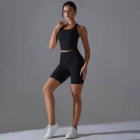 Conjunto de Yoga para Mujer Chándal Deportivo sin Mangas de Cintura Alta para Correr, Pedalear, Gimnasio Zapatillas y Ropa Deportiva - details 6